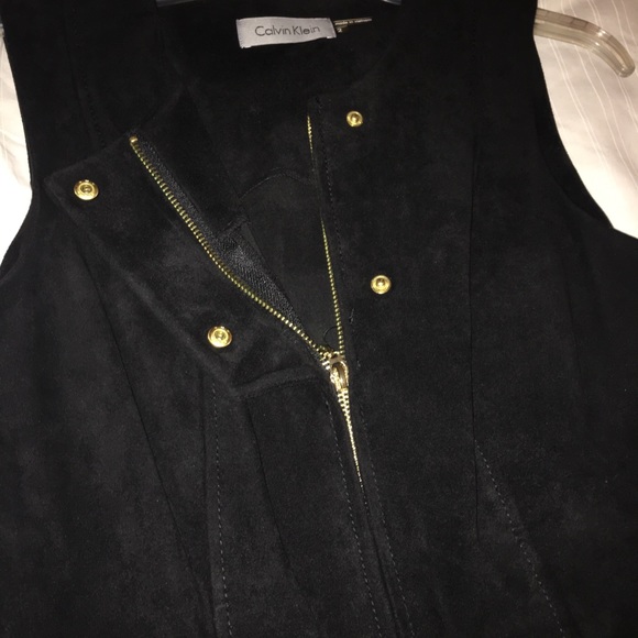 Calvin Klein suede dress - Picture 5 of 8